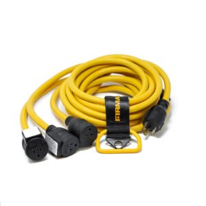 Firman 1105 25ft 30A L5-30P to 3 x 50-20R Power Cord