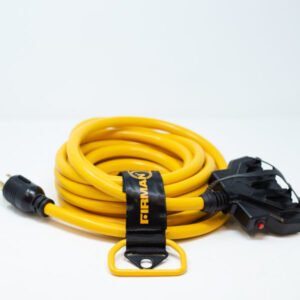 Firman 1120 25ft 30A L14-30P to 4 x 5-20R Power Cord w/Circuit Breakers