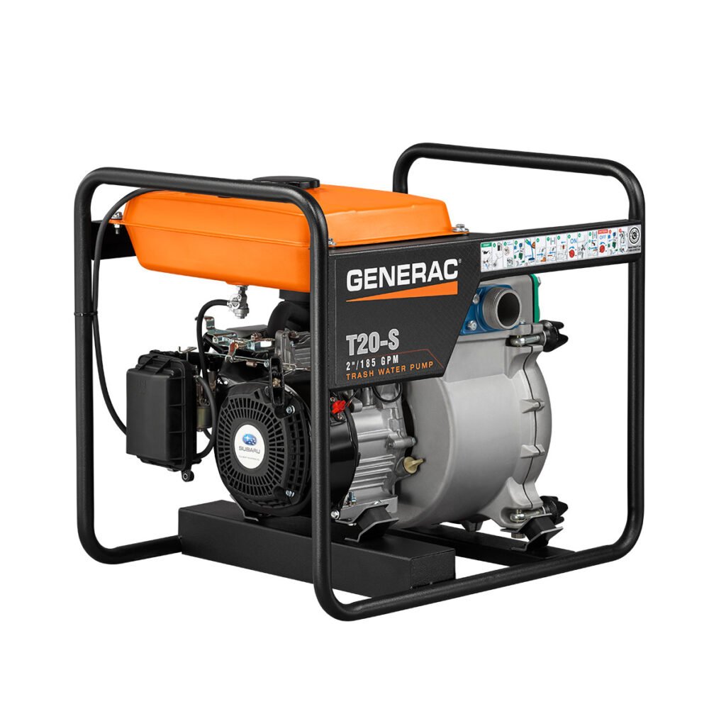 Generac 6920 T20S 2-inch trash water pump