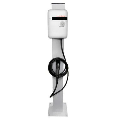PowerCharge Energy 40A Level 2 RFID Access EV Charger w/Pedestal