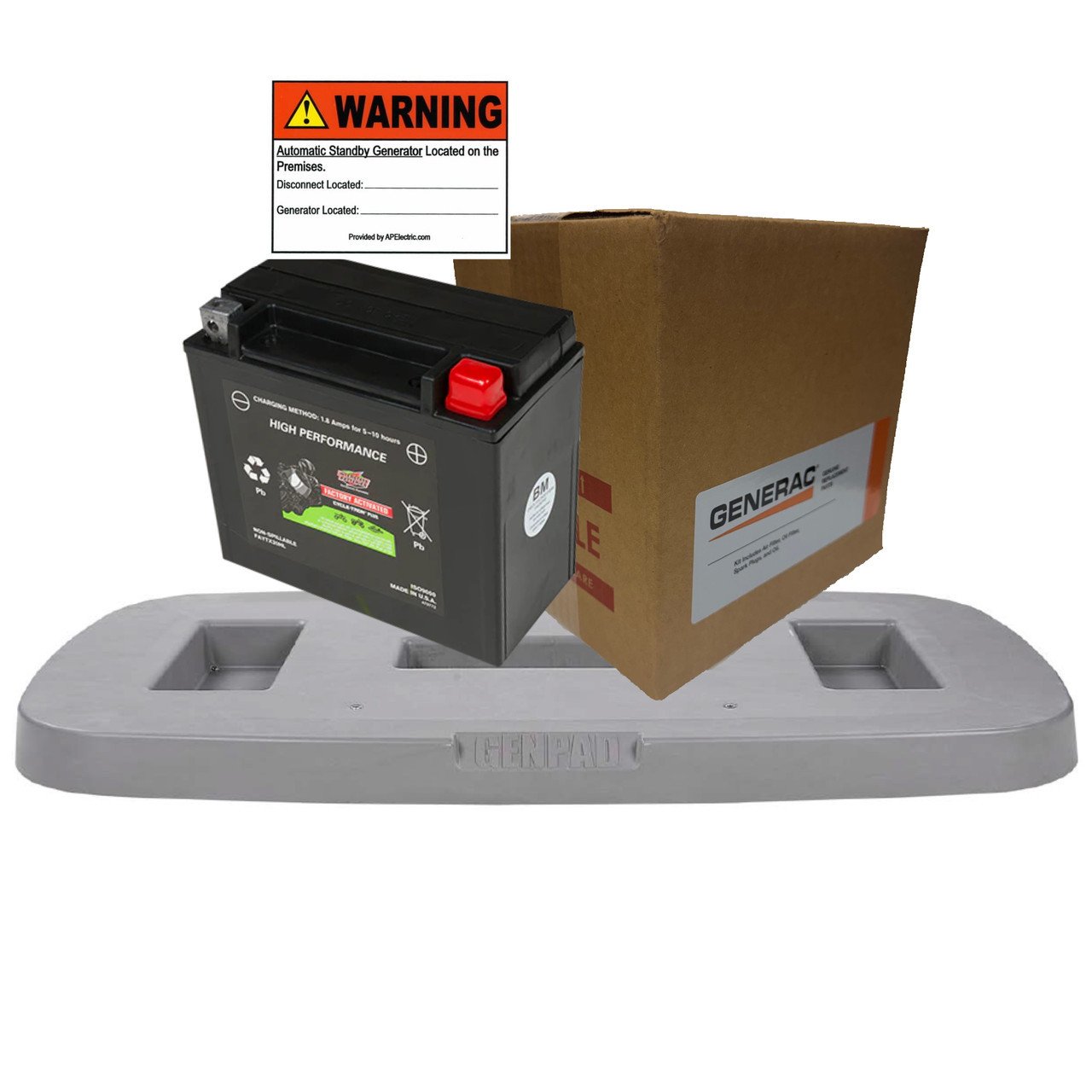 Premium Starter Package for Generac 18kW Air-Cooled Standby Generators - Image 3