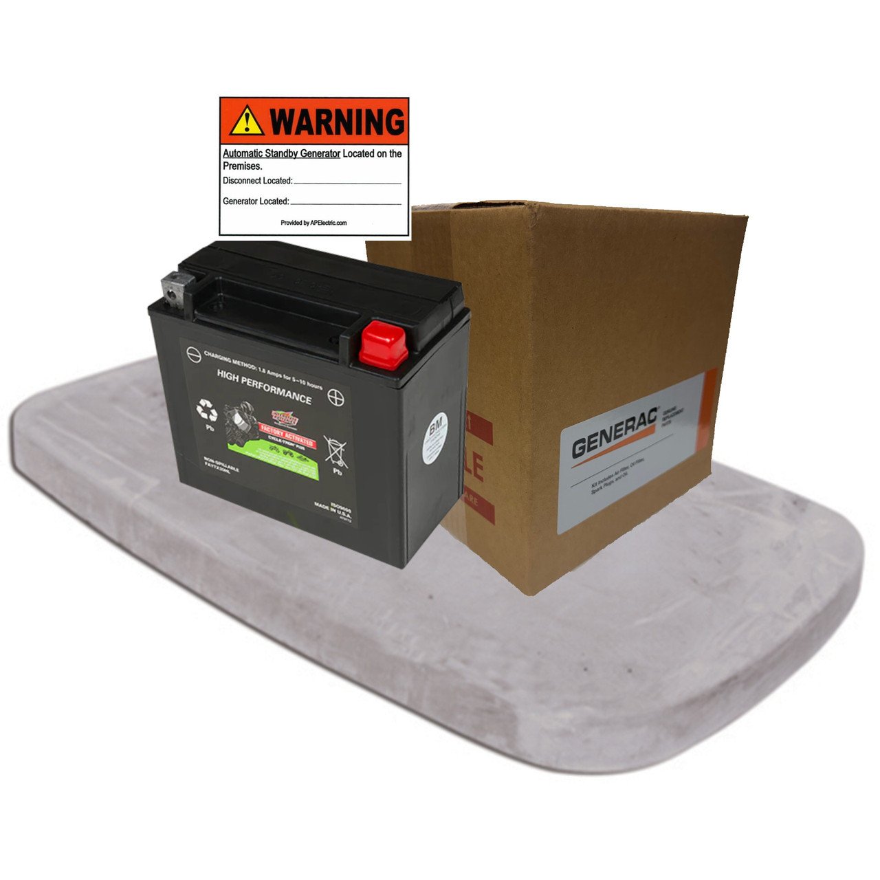 Premium Starter Package for Generac 18kW Air-Cooled Standby Generators - Image 2