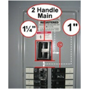 Interlock Kit K-2010 for Thomas & Betts, Challenger & Westinghouse Panels