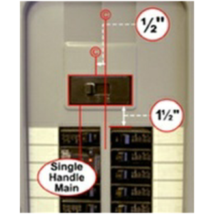 Interlock Kit K-6510 for BR Series and Cutler Hammer Panels